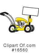 Lawn Mower Clipart #16560 by Mascot Junction