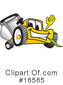 Lawn Mower Clipart #16565 by Mascot Junction
