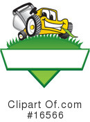 Lawn Mower Clipart #16566 by Mascot Junction