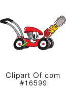 Lawn Mower Clipart #16599 by Mascot Junction