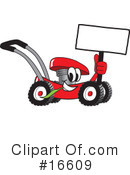 Lawn Mower Clipart #16609 by Toons4Biz