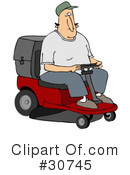 Lawn Mower Clipart #30745 by djart