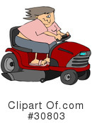 Lawn Mower Clipart #30803 by djart