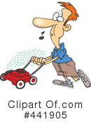Lawn Mower Clipart #441905 by toonaday