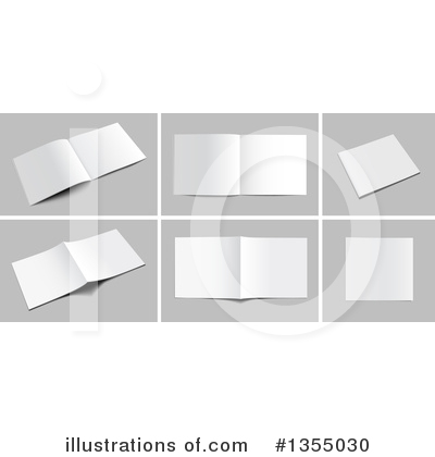 Brochure Clipart #1355030 by vectorace