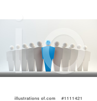 Royalty-Free (RF) Leader Clipart Illustration by Mopic - Stock Sample #1111421