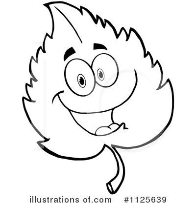 Leaf Clipart #1125639 by Hit Toon
