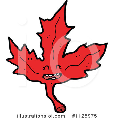 Royalty-Free (RF) Leaf Clipart Illustration by lineartestpilot - Stock Sample #1125975