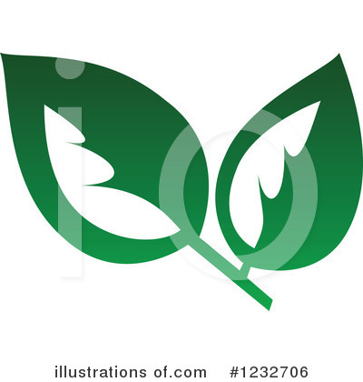 Royalty-Free (RF) Leaf Clipart Illustration by Vector Tradition SM - Stock Sample #1232706