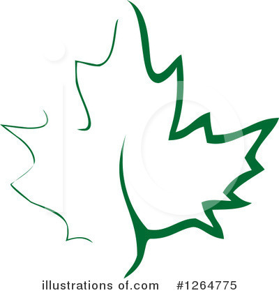 Maple Leaves Clipart #1264775 by Vector Tradition SM