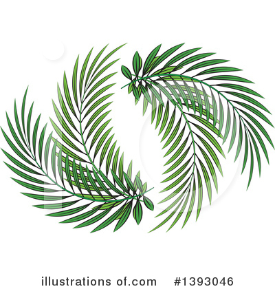Royalty-Free (RF) Leaf Clipart Illustration by Lal Perera - Stock Sample #1393046