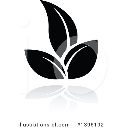 Royalty-Free (RF) Leaf Clipart Illustration by dero - Stock Sample #1396192