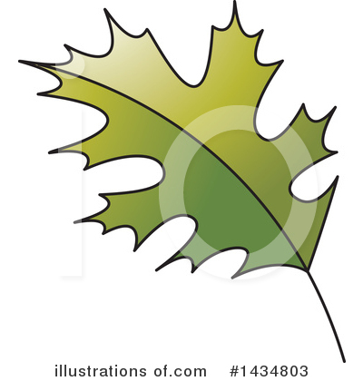 Royalty-Free (RF) Leaf Clipart Illustration by Lal Perera - Stock Sample #1434803