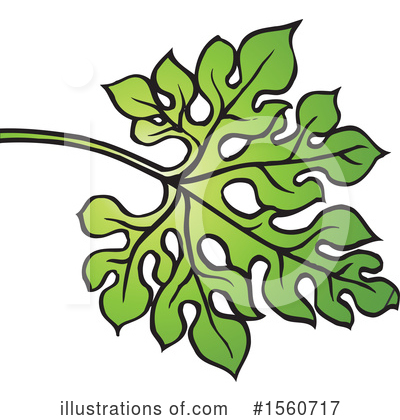 Royalty-Free (RF) Leaf Clipart Illustration by Lal Perera - Stock Sample #1560717