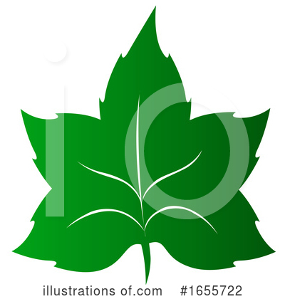 Royalty-Free (RF) Leaf Clipart Illustration by Vector Tradition SM - Stock Sample #1655722