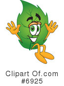 Leaf Clipart #6925 by Mascot Junction
