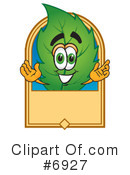 Leaf Clipart #6927 by Mascot Junction