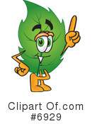 Leaf Clipart #6929 by Mascot Junction