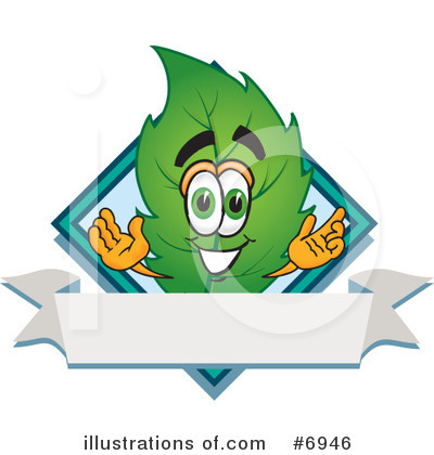 Leaf Clipart #6946 by Toons4Biz