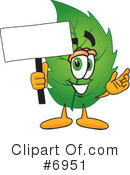 Leaf Clipart #6951 by Mascot Junction
