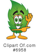 Leaf Clipart #6958 by Mascot Junction