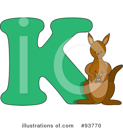 Kangaroo Clipart #93770 by Maria Bell