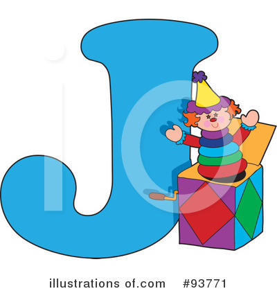 Royalty-Free (RF) Learning The Abcs Clipart Illustration by Maria Bell - Stock Sample #93771