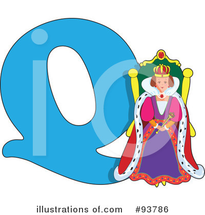 Royalty-Free (RF) Learning The Abcs Clipart Illustration by Maria Bell - Stock Sample #93786