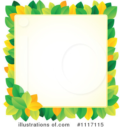 Royalty-Free (RF) Leaves Clipart Illustration by visekart - Stock Sample #1117115