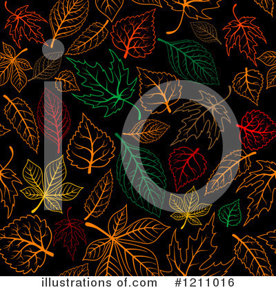 Royalty-Free (RF) Leaves Clipart Illustration by Vector Tradition SM - Stock Sample #1211016