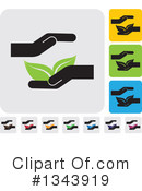 Leaves Clipart #1343919 by ColorMagic