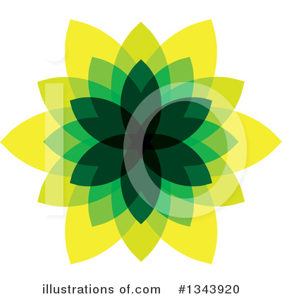 Royalty-Free (RF) Leaves Clipart Illustration by ColorMagic - Stock Sample #1343920