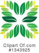 Leaves Clipart #1343925 by ColorMagic
