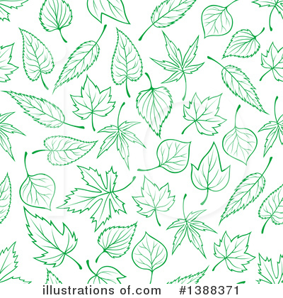 Royalty-Free (RF) Leaves Clipart Illustration by Vector Tradition SM - Stock Sample #1388371