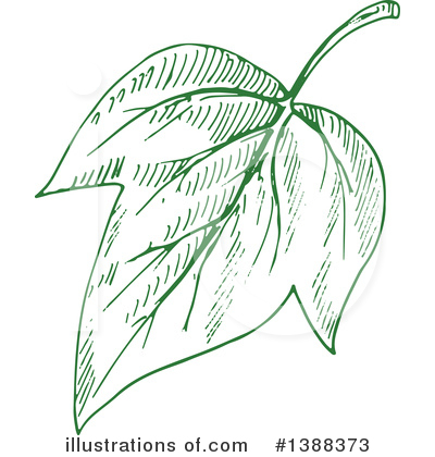Royalty-Free (RF) Leaves Clipart Illustration by Vector Tradition SM - Stock Sample #1388373