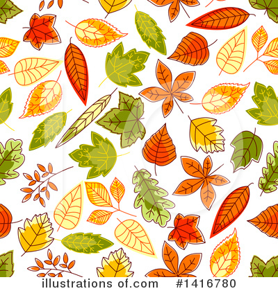 Royalty-Free (RF) Leaves Clipart Illustration by Vector Tradition SM - Stock Sample #1416780