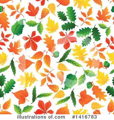 Royalty-Free (RF) Leaves Clipart Illustration by Vector Tradition SM - Stock Sample #1416783