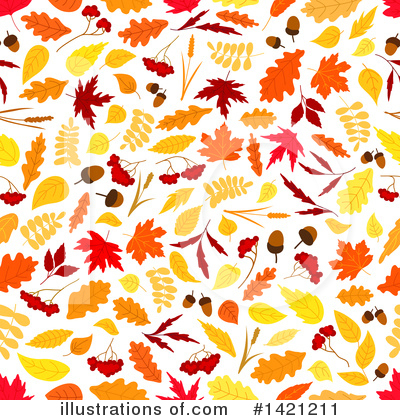 Royalty-Free (RF) Leaves Clipart Illustration by Vector Tradition SM - Stock Sample #1421211
