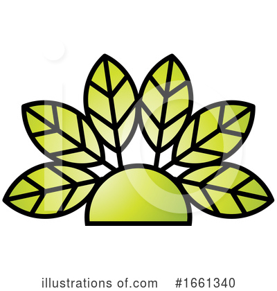 Leaf Clipart #1661340 by Lal Perera