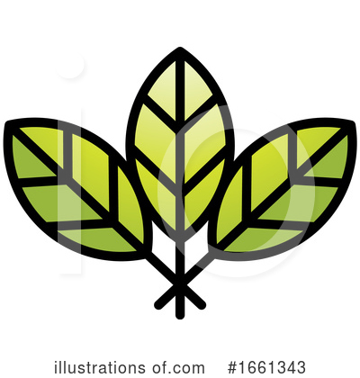 Royalty-Free (RF) Leaves Clipart Illustration by Lal Perera - Stock Sample #1661343