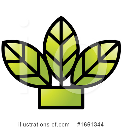 Leaf Clipart #1661344 by Lal Perera
