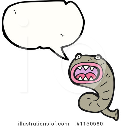Royalty-Free (RF) Leech Clipart Illustration by lineartestpilot - Stock Sample #1150560