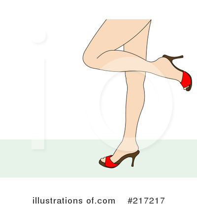 Royalty-Free (RF) Legs Clipart Illustration by Pushkin - Stock Sample #217217