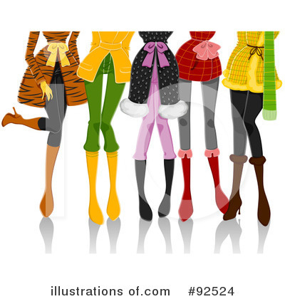 Royalty-Free (RF) Legs Clipart Illustration by BNP Design Studio - Stock Sample #92524