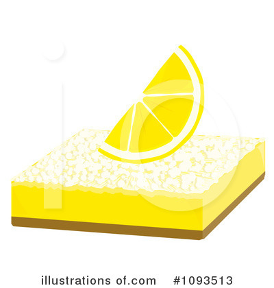 Royalty-Free (RF) Lemon Bar Clipart Illustration by Randomway - Stock Sample #1093513