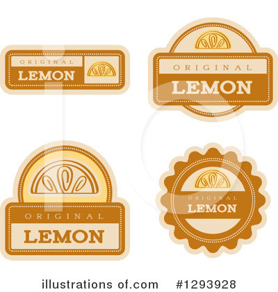 Royalty-Free (RF) Lemon Clipart Illustration by Cory Thoman - Stock Sample #1293928