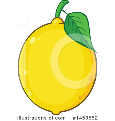 Royalty-Free (RF) Lemon Clipart Illustration by Hit Toon - Stock Sample #1459552