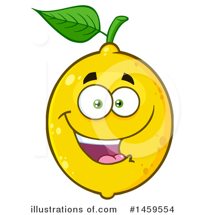 Royalty-Free (RF) Lemon Clipart Illustration by Hit Toon - Stock Sample #1459554
