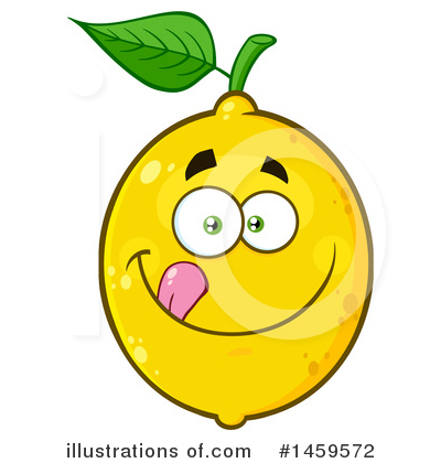 Royalty-Free (RF) Lemon Clipart Illustration by Hit Toon - Stock Sample #1459572