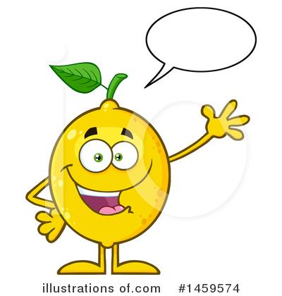 Royalty-Free (RF) Lemon Clipart Illustration by Hit Toon - Stock Sample #1459574